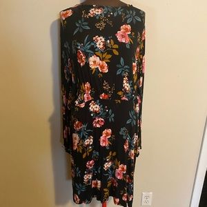 Long sleeve floral dress by The Loft